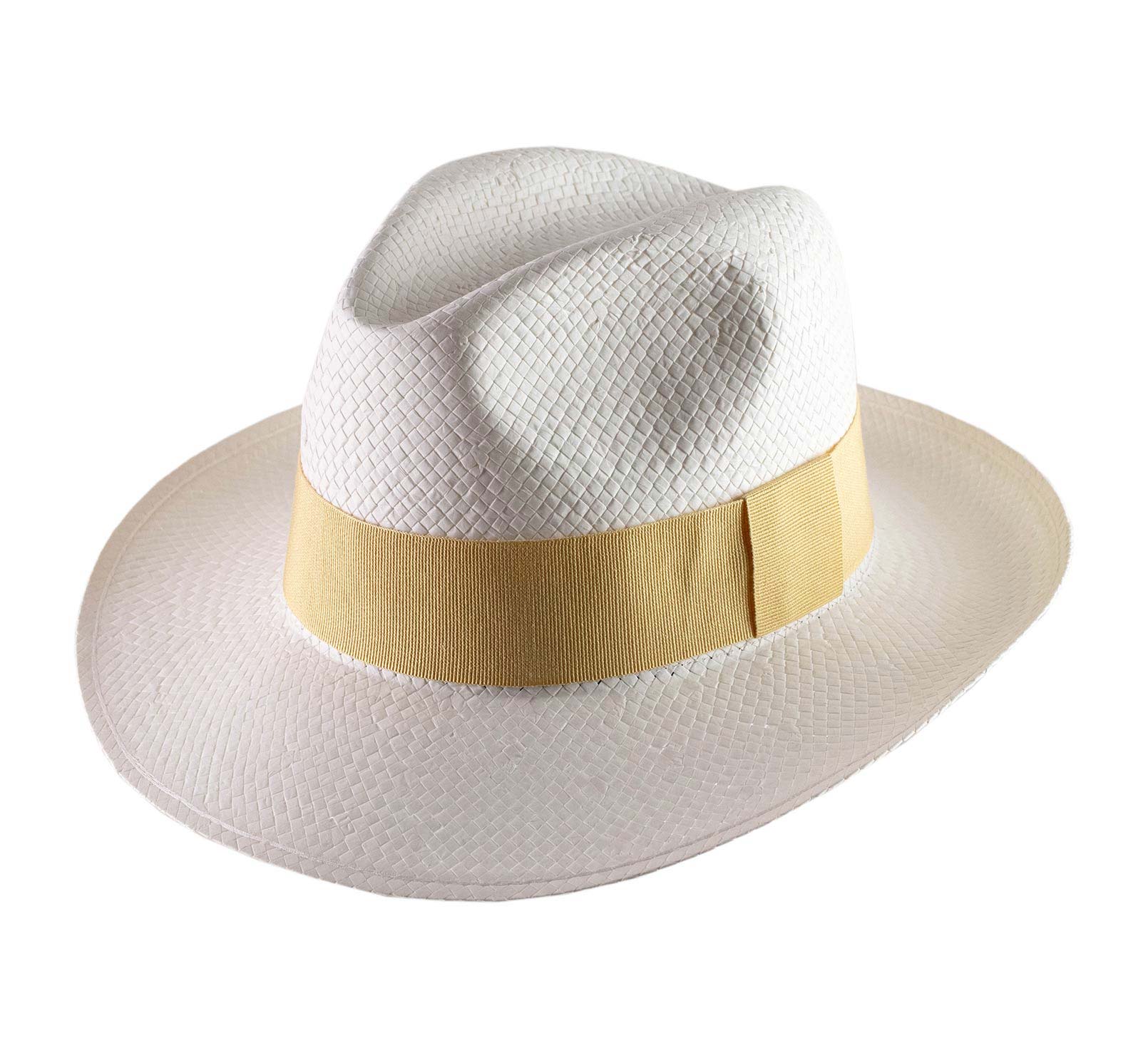 chapeau paille blanc